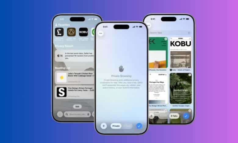 كيفية إخفاء البصمة الرقمية عند استخدام متصفح سفاري في iOS 26